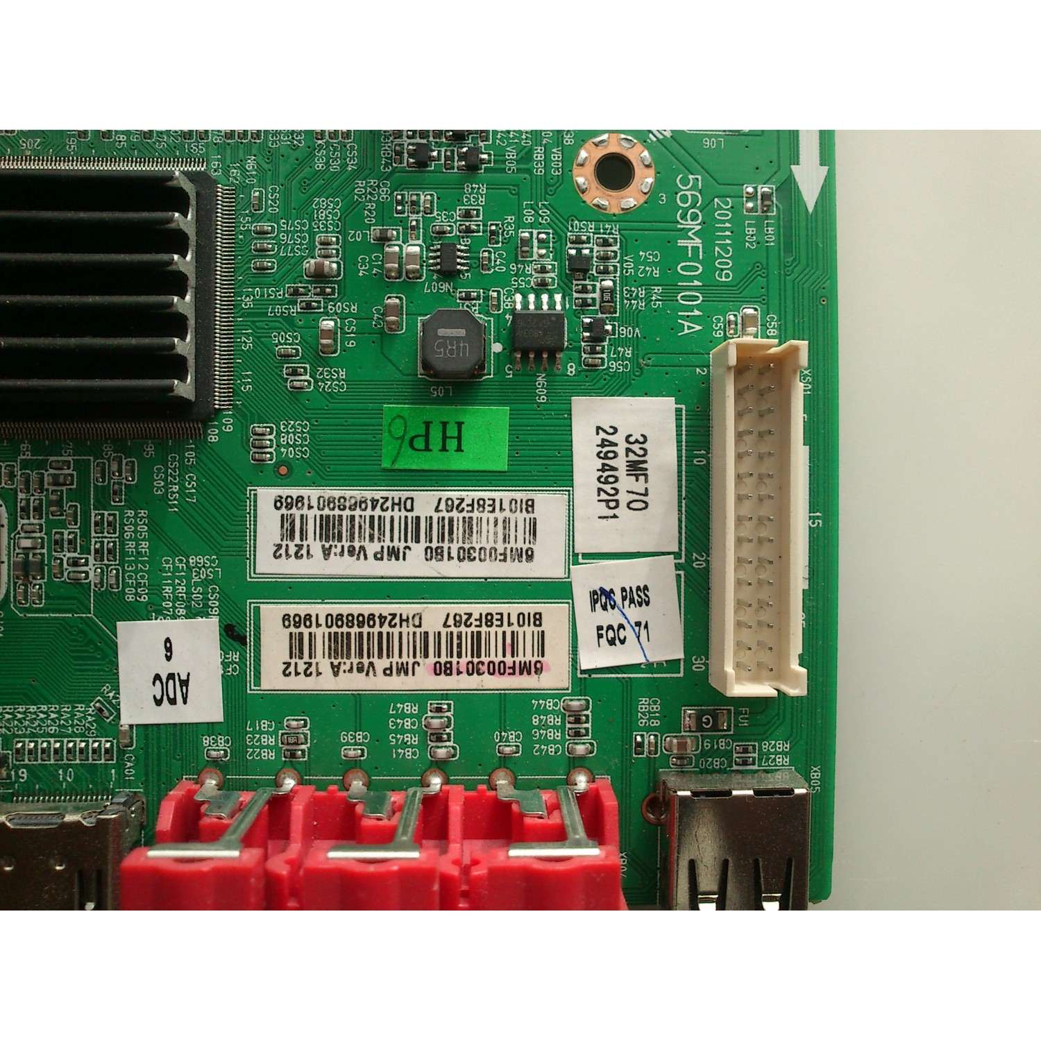 MAIN /  INSIGNIA 6MF00301B0 / 569MF0101A / 20111209 / MODELO NS-32L240A13 - Imagen 2
